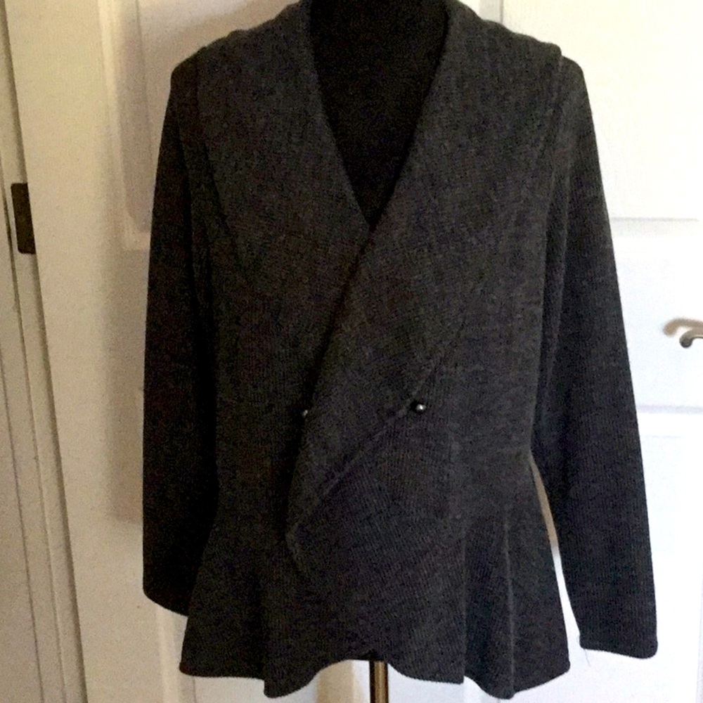 Maurices swing bottom black sweater